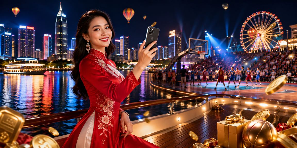 Giao diện tổng quan nền tảng cá cược và casino trực tuyến Việt Nam